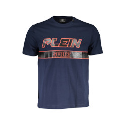 PLEIN SPORT T-SHIRT MANICHE CORTE UOMO BLU