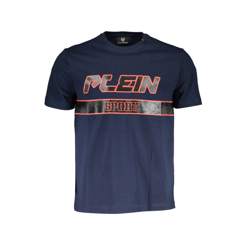 PLEIN SPORT MEN&39S SHORT SLEEVE T-SHIRT BLUE