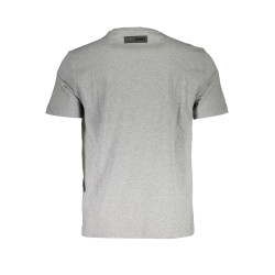 PLEIN SPORT MEN&39S SHORT SLEEVE T-SHIRT GRAY