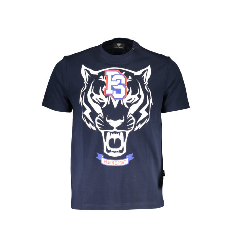 PLEIN SPORT MEN&39S SHORT SLEEVE T-SHIRT BLUE