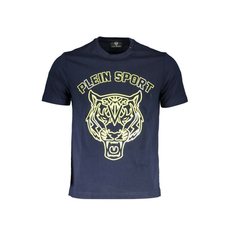 PLEIN SPORT MEN&39S SHORT SLEEVE T-SHIRT BLUE