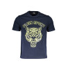 PLEIN SPORT T-SHIRT MANICHE CORTE UOMO BLU