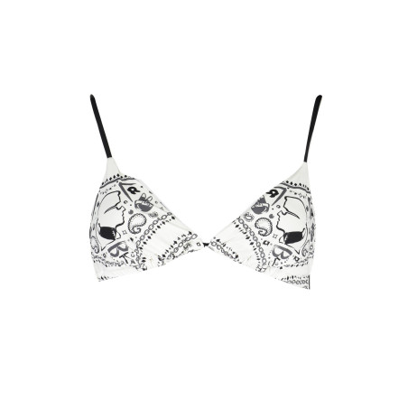 KARL LAGERFELD COSTUME PARTE SOPRA DONNA BIANCO