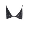 KARL LAGERFELD SWIMSUIT PARTS ABOVE WOMAN BLACK