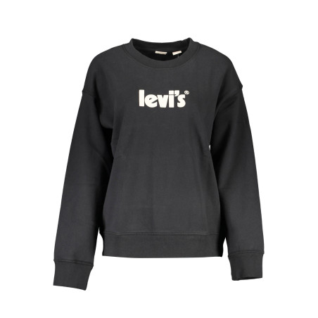 LEVI'S FELPA SENZA ZIP DONNA NERO