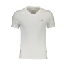 GUESS JEANS T-SHIRT MANICHE CORTE UOMO BIANCO