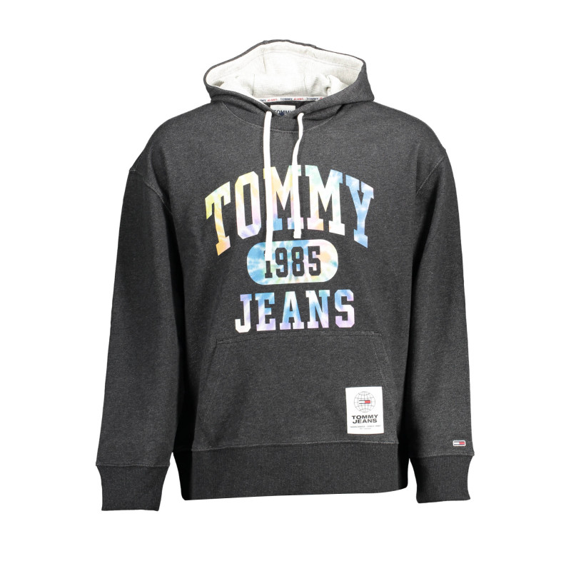 TOMMY HILFIGER FELPA SENZA ZIP UOMO NERO