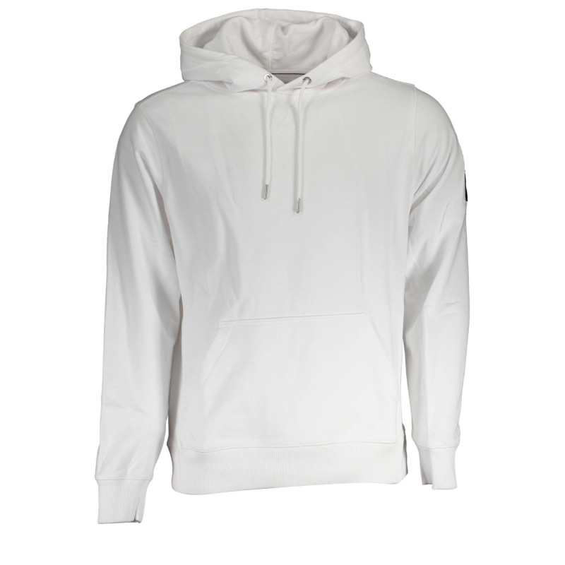 CALVIN KLEIN SWEATSHIRT WITHOUT ZIP MAN WHITE