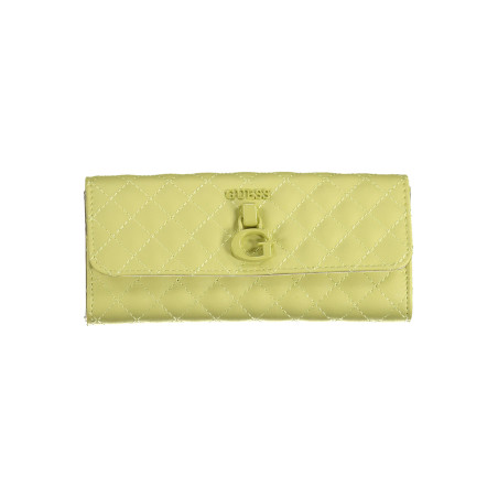 GUESS JEANS WOMEN&39S YELLOW WALLET