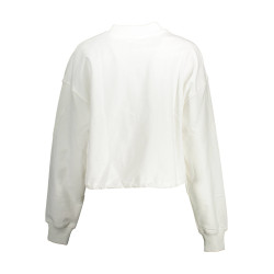 CALVIN KLEIN SWEATSHIRT WITHOUT ZIP WOMAN WHITE