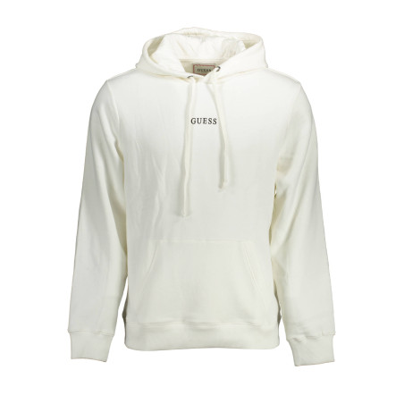 GUESS JEANS SWEATSHIRT WITHOUT ZIP MAN WHITE