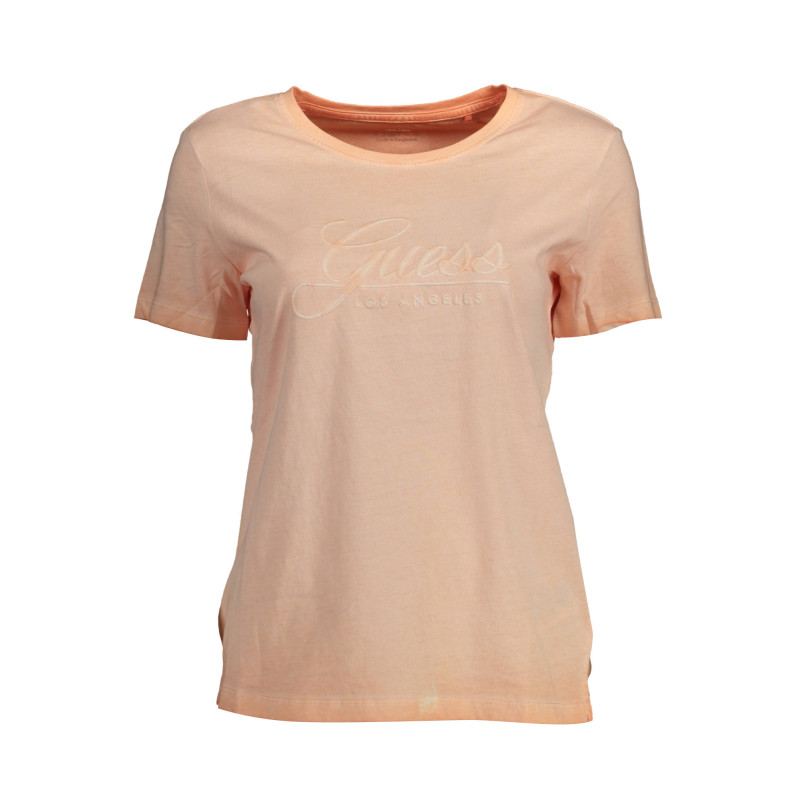 GUESS JEANS WOMEN&39S SHORT SLEEVE T-SHIRT PINK