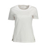 GUESS JEANS T-SHIRT MANICHE CORTE DONNA BIANCO