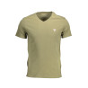 GUESS JEANS T-SHIRT MANICHE CORTE UOMO VERDE