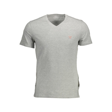 GUESS JEANS MEN&39S SHORT SLEEVE T-SHIRT GRAY