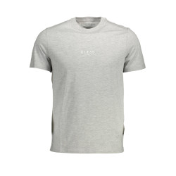 GUESS JEANS T-SHIRT MANICHE CORTE UOMO GRIGIO