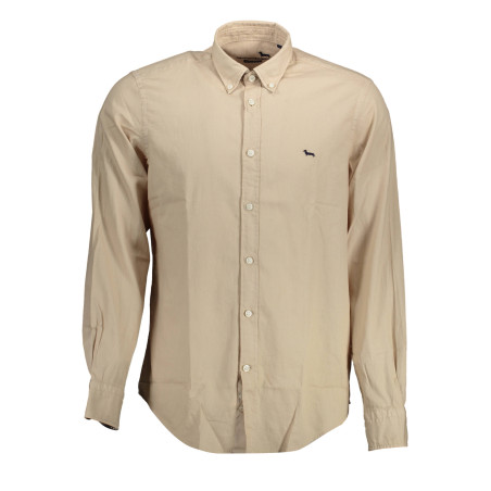 HARMONT &amp BLAINE MEN&39S BEIGE LONG SLEEVE SHIRT