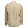 HARMONT &amp BLAINE MEN&39S BEIGE LONG SLEEVE SHIRT