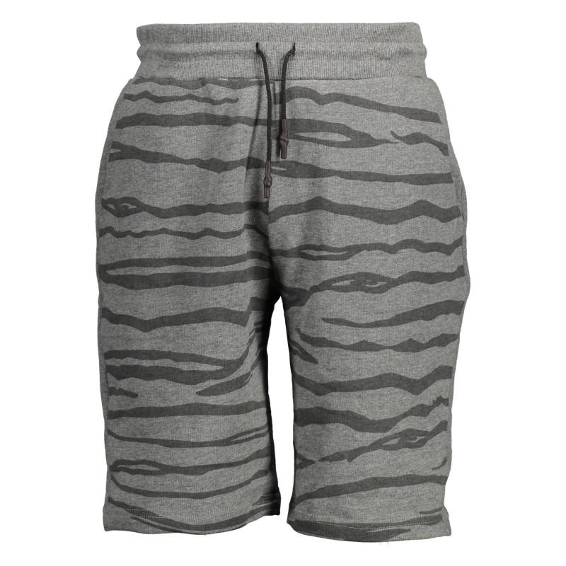 CAVALLI CLASS PANTALONE BERMUDA UOMO GRIGIO