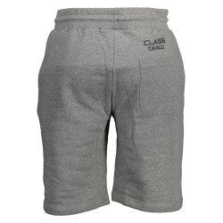 CAVALLI CLASS PANTALONE BERMUDA UOMO GRIGIO