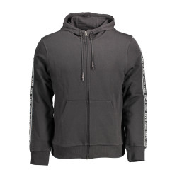 CAVALLI CLASS SWEATSHIRT WITH ZIP MAN BLACK