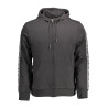 CAVALLI CLASS SWEATSHIRT WITH ZIP MAN BLACK