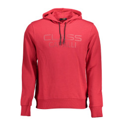 CAVALLI CLASS SWEATSHIRT WITHOUT ZIP MAN RED