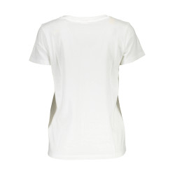 LEVI&39S WHITE WOMAN SHORT SLEEVE T-SHIRT