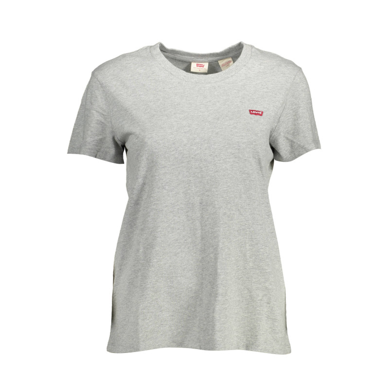 LEVI'S T-SHIRT MANICHE CORTE DONNA GRIGIO