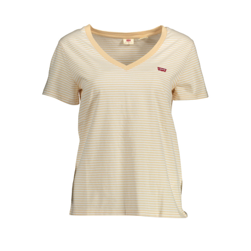 LEVI&39S WOMEN&39S SHORT SLEEVE T-SHIRT BEIGE