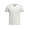 LEVI'S T-SHIRT MANICHE CORTE UOMO BIANCO