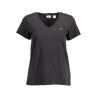 LEVI'S T-SHIRT MANICHE CORTE DONNA NERO