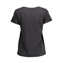 LEVI'S T-SHIRT MANICHE CORTE DONNA NERO