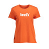 LEVI'S T-SHIRT MANICHE CORTE DONNA ARANCIO