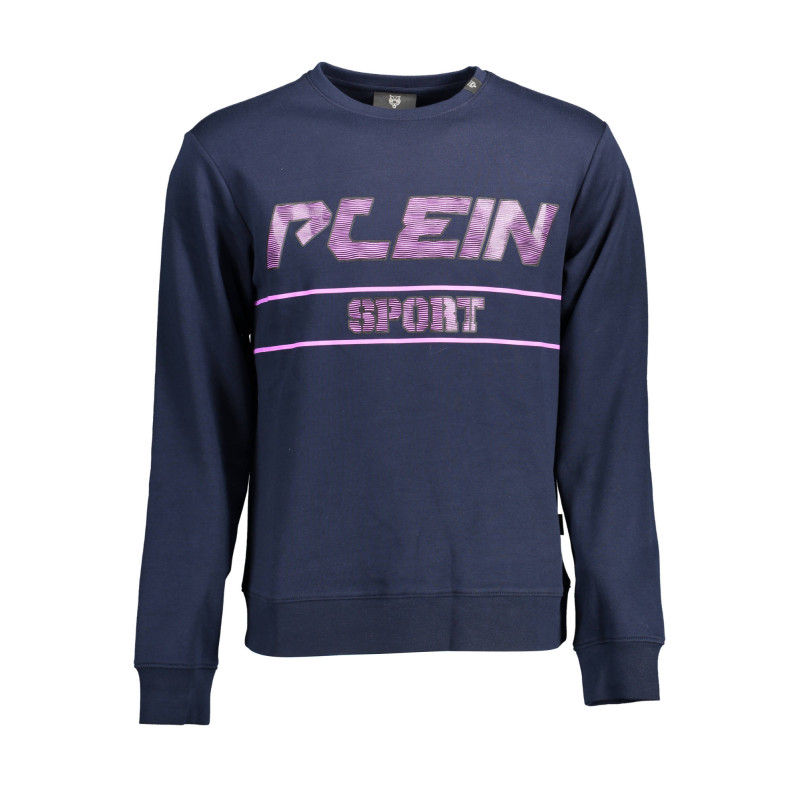 PLEIN SPORT FELPA SENZA ZIP UOMO BLU