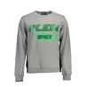 PLEIN SPORT SWEATSHIRT WITHOUT ZIP MAN GRAY