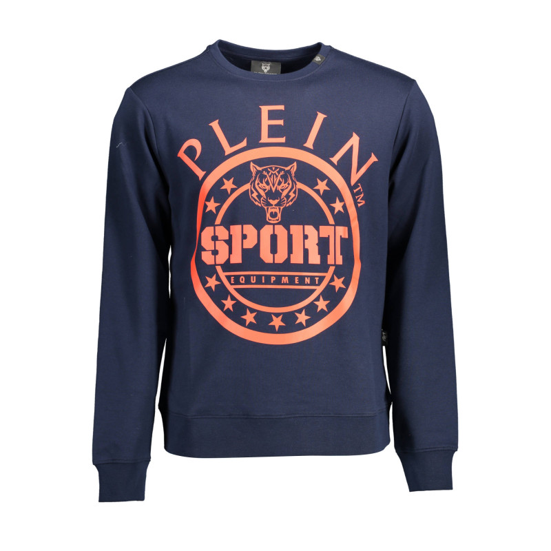 PLEIN SPORT FELPA SENZA ZIP UOMO BLU