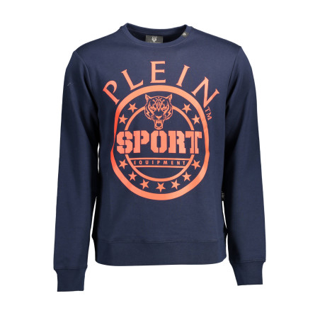 PLEIN SPORT FELPA SENZA ZIP UOMO BLU