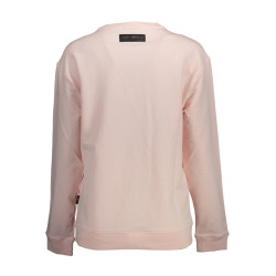 PLEIN SPORT SWEATSHIRT WITHOUT ZIP WOMAN PINK