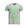 PLEIN SPORT MEN&39S SHORT SLEEVE T-SHIRT GRAY