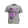 PLEIN SPORT T-SHIRT MANICHE CORTE UOMO GRIGIO