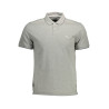 HARMONT &amp BLAINE SHORT SLEEVE POLO SHIRT MAN GRAY