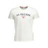 US POLO SHORT SLEEVE T-SHIRT MAN WHITE