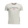 US POLO SHORT SLEEVE T-SHIRT MAN GRAY