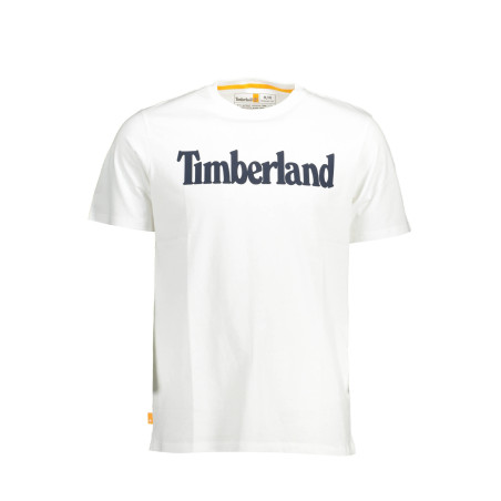 TIMBERLAND WHITE MEN&39S SHORT SLEEVE T-SHIRT