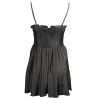 GAELLE PARIS BLACK WOMAN SHORT DRESS