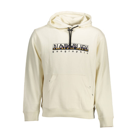 NAPAPIJRI SWEATSHIRT WITHOUT ZIP MAN WHITE