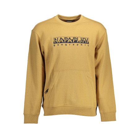 NAPAPIJRI SWEATSHIRT WITHOUT ZIP MAN BEIGE