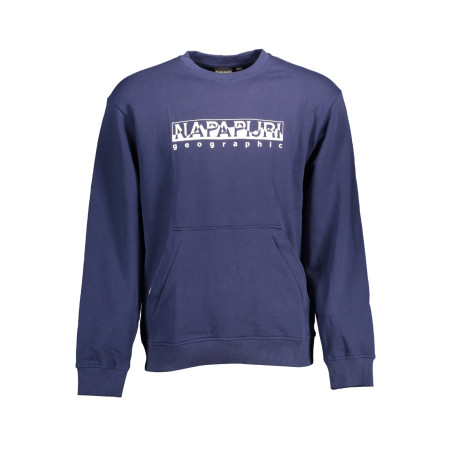 NAPAPIJRI SWEATSHIRT WITHOUT ZIP MAN BLUE