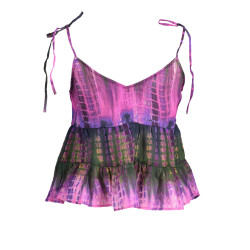 DESIGUAL TANK PURPLE WOMAN